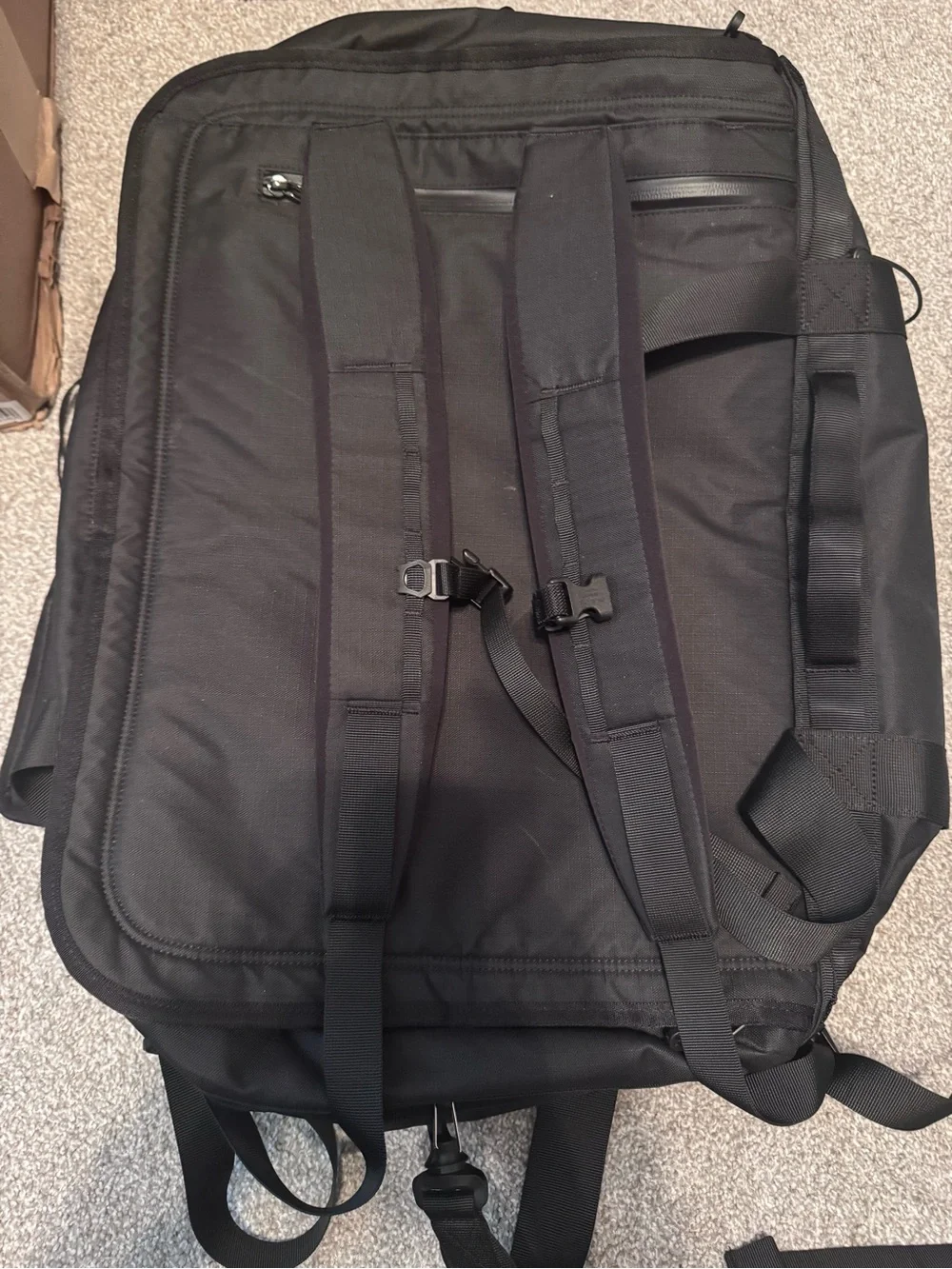 lululemon athletica Black Duffel with Subtle Logo